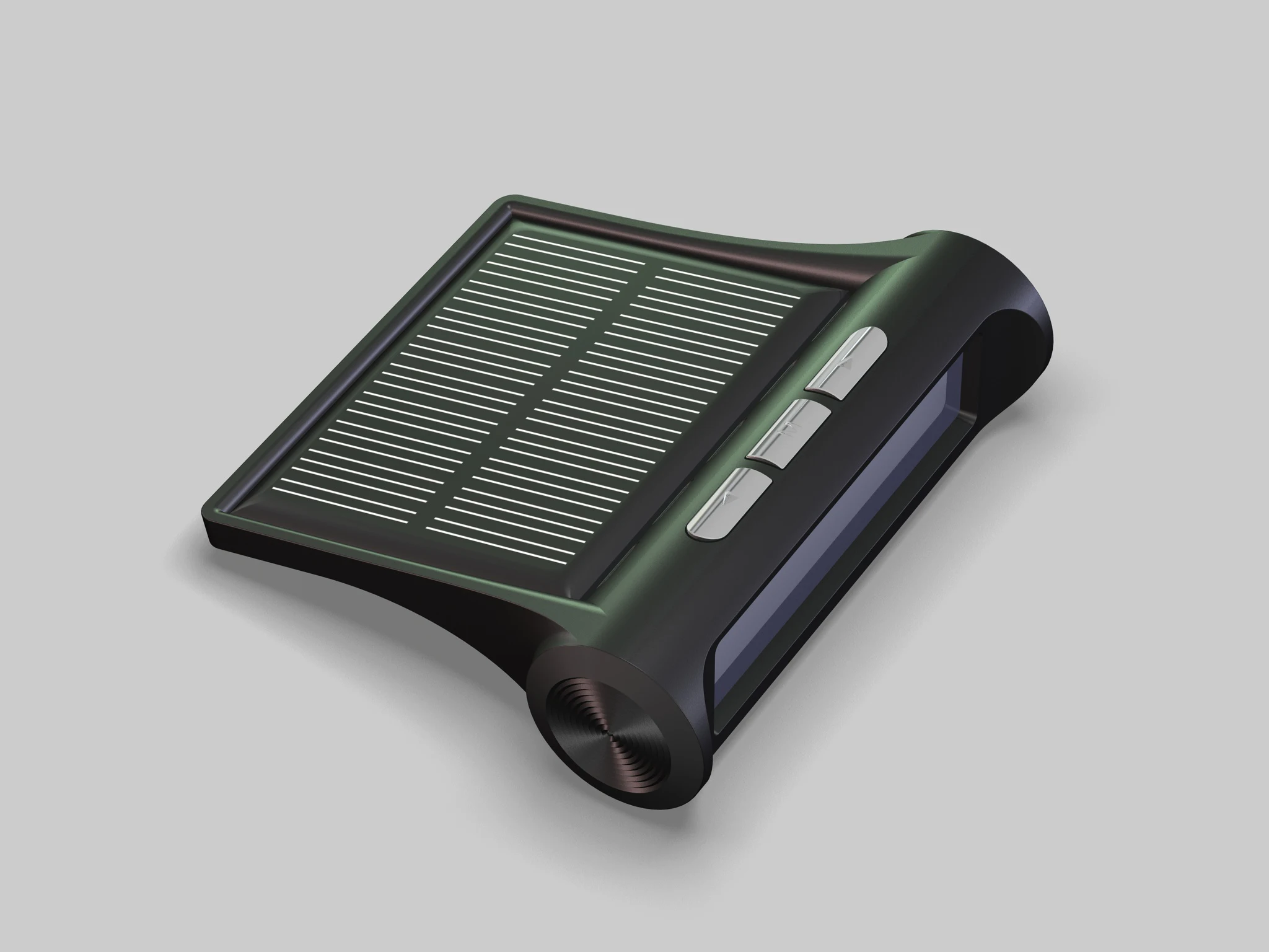 Система контроля давления в шинах TPMS на солнечных