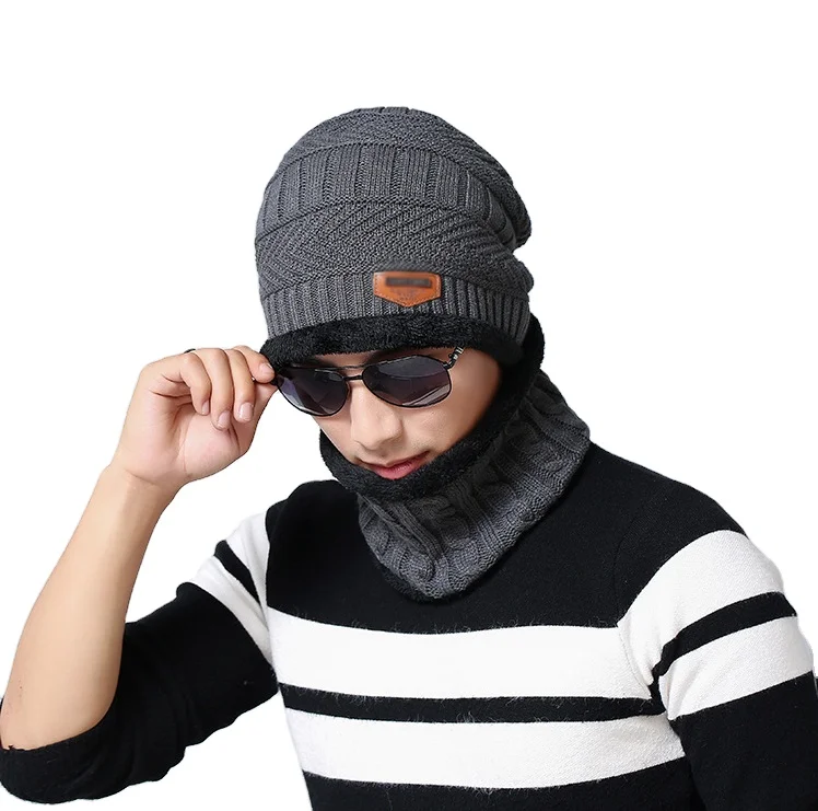 High Quality Embroidery Hats Girls Boys Caps Winter Knit Hat Knitted Beanie