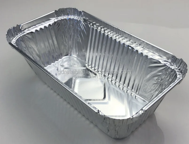 Hot selling multifunctional thermal insulation aluminum foil container aluminum foil takeaway food packages sizes container