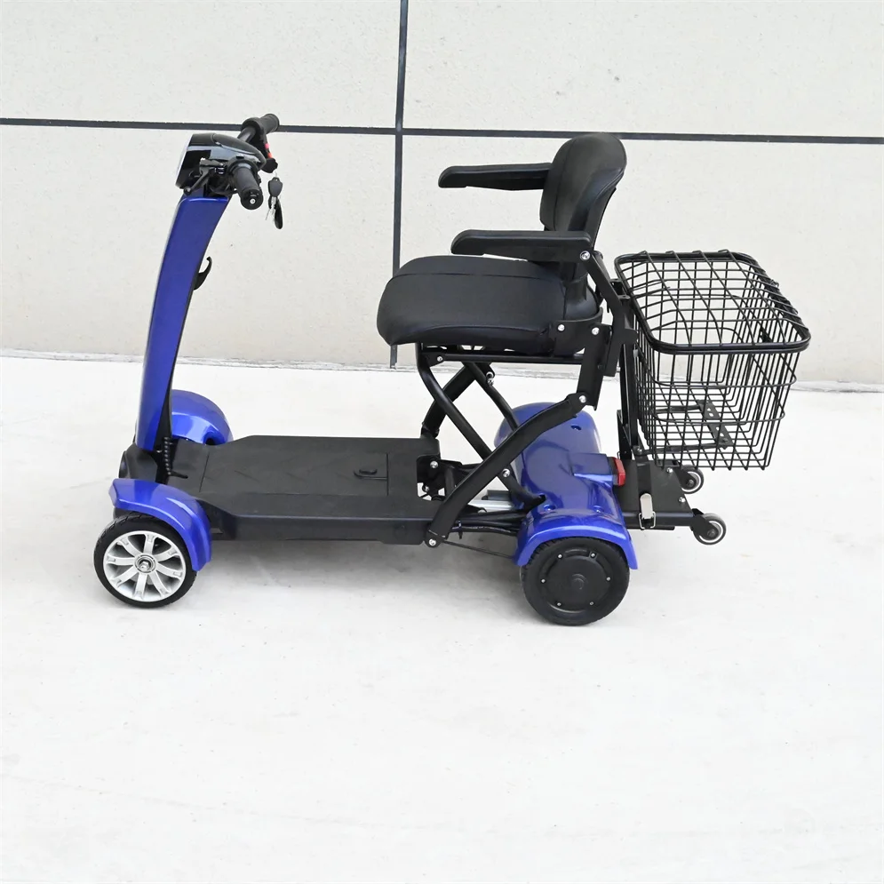 outstanding manoeuvrability and a smooth ride excellent range electric scooter folding 4 wheel car for sale