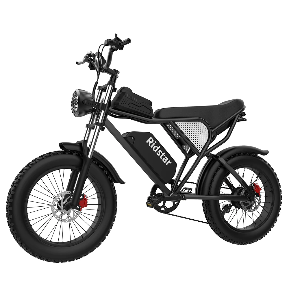 Long Range Stealth Bomber Electric Bike 1000w Real Shock High Power Hub Motor 48V Mountain EMotirbike Frame Aluminum Alloy Frame