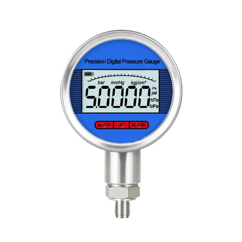 Atech Factory Wholesale 0.2% 0.5% 3.6v Rs485 Digital Oil Air Hydraulic Pressure Gauge