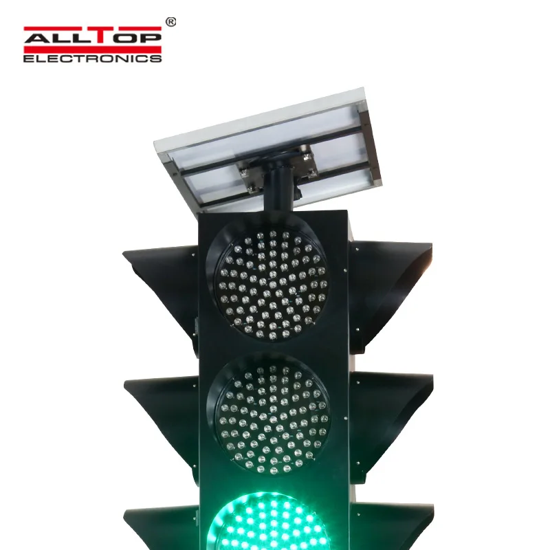 ALLTOP Hot Sale Solar Charging Ip65 Energy Saving Outdoor 75w Led Solar Traffic Light