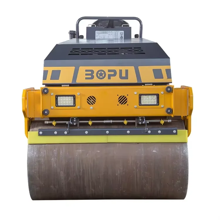 3 Ton Ride On Double Drum Hydraulic Compactor Oil Tank Volume 40l Water-cool Engine Road Rollers With KOHLER KDW1404
