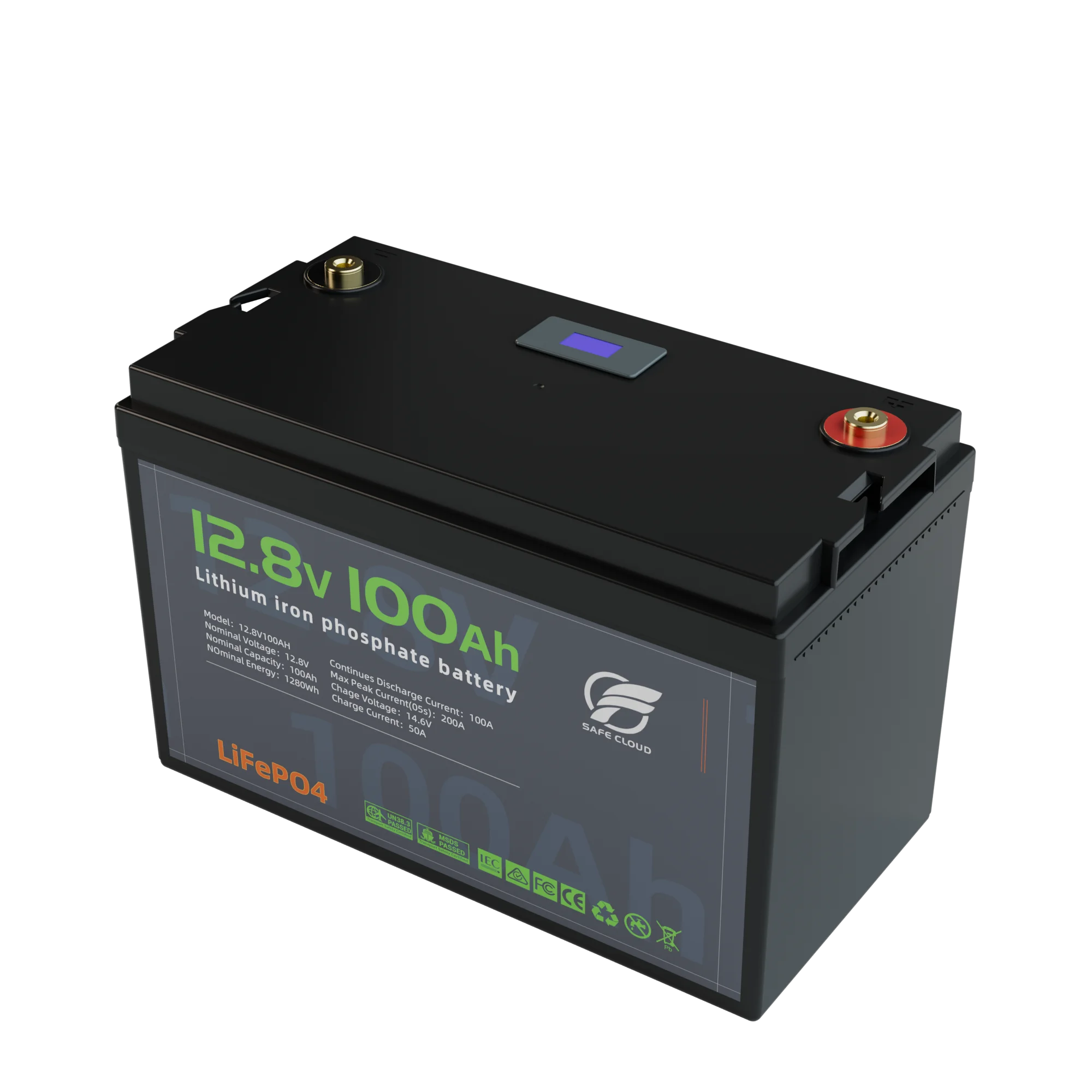 12V 100Ah литиевая батарея LiFePO4 серии ProConnect для 12V 24V и 36V троллинговых двигателей и электроники
