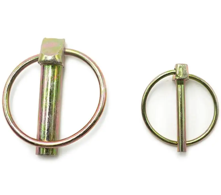 DIN11023 Locking Safety Spring Cotter Zinc Plated Steel M3-M50 O Type Clip Linch Pin for Trucks Tractors Trolleys
