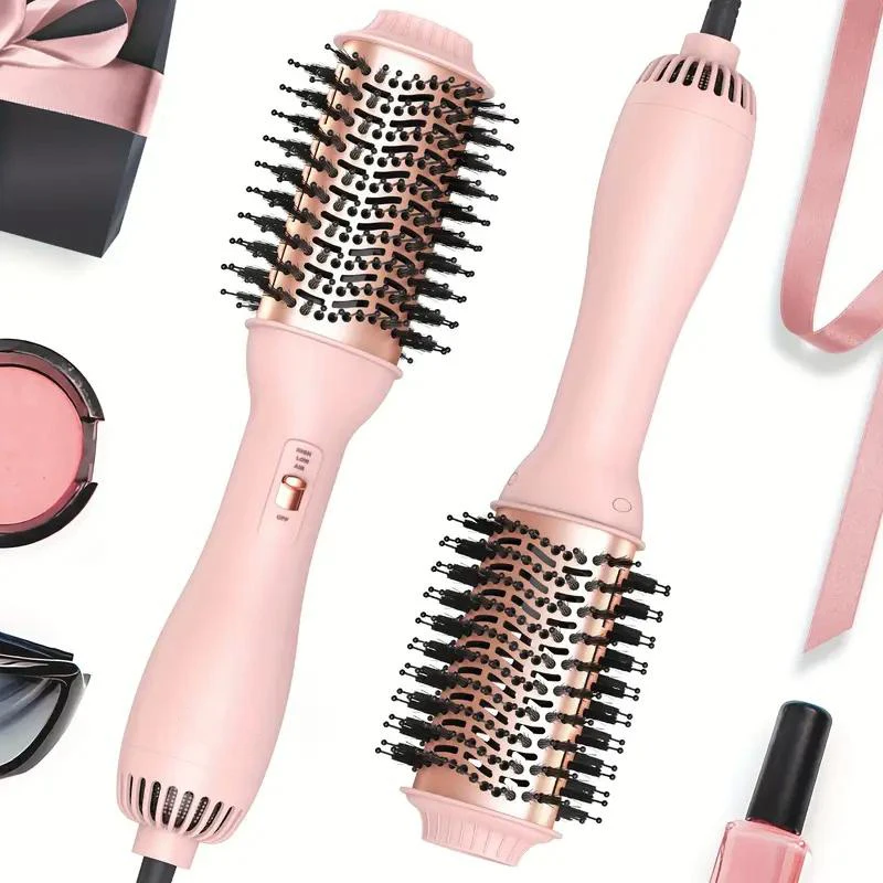 Hot Hair Blow Dryer Brush Hot Air Brush One Step HairDryer Styler Volumizer 4 in 1 for Drying Straightening Curling Volumizing