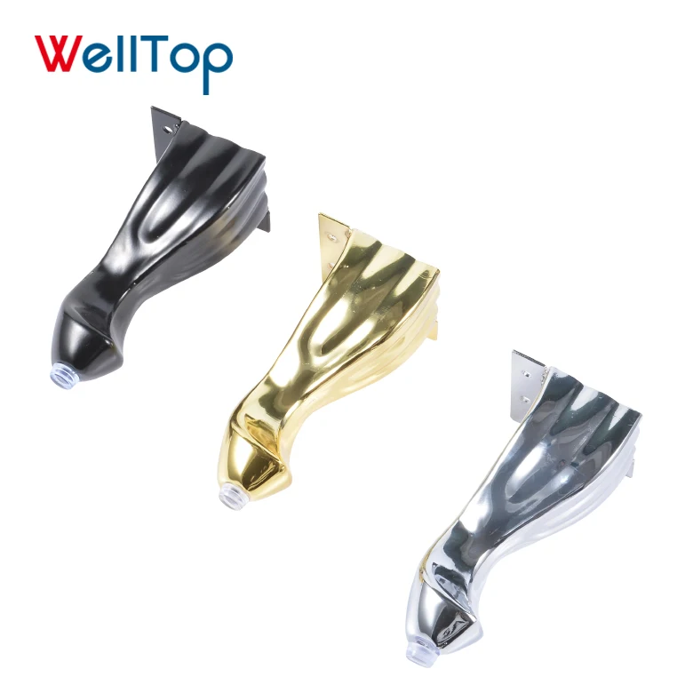 Antique Bronze Brass Furniture Legs Black Furniture Legs Metal OEM Cheap Furniture Legs VT-03.111