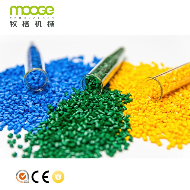 High quality water-ring waste plastic granules making machine