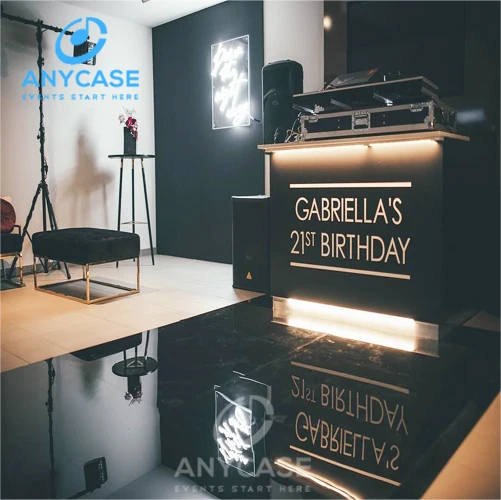 Wholesale portable cheap hotel wooden dance floor tiles without screw hole for sale