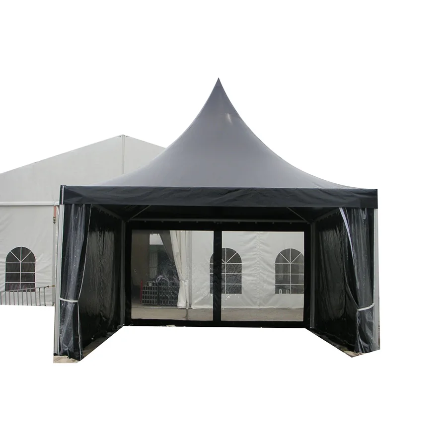 Any Customized Solid Color Tents For Events With Roof Waterproof PVC Tarpaulin Camping Tent