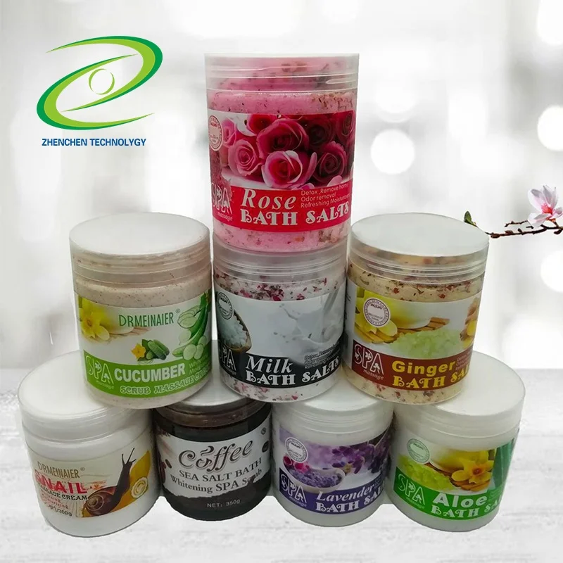 UONOFO Hot Selling Natural Lavender deep cleaning skin exfoliator whitening body vegan bath salts