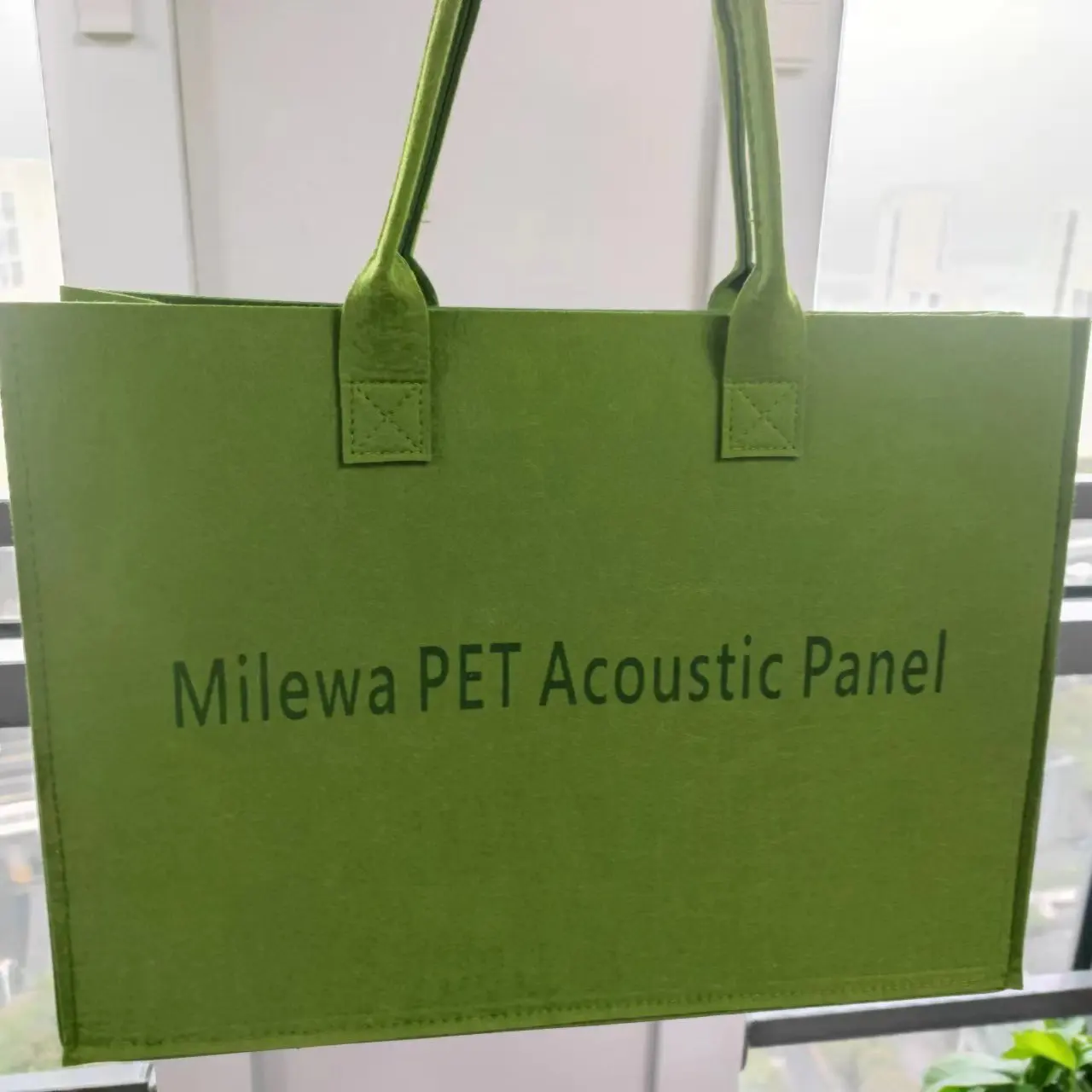 Wholesale Cheap Price Felt Storage Bag Custom Printing Felt Shopping Bags For Grocery Handled Tote Bag