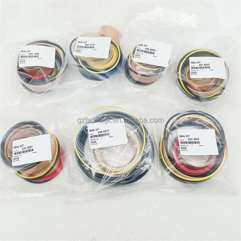 Caterpillar Engine Parts Seal Kit 246-6816 261-8625 448-8804 231-5021 244-0974 260-0273 285-7486 for Caterpillar CAT Machinery