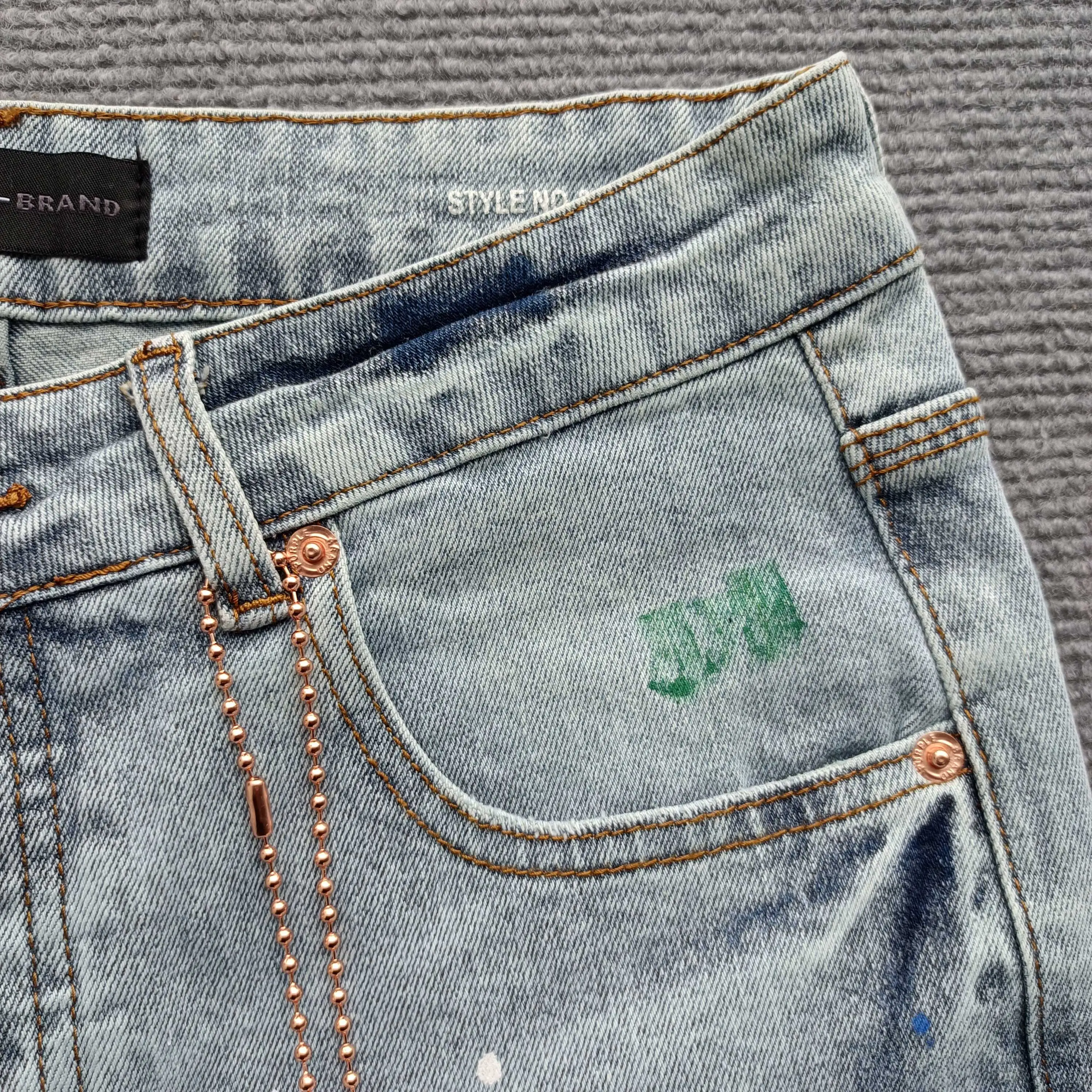 Stock Men Short Jeans Purple Jeans Brand Denim Skinny New Arrival 2024 Cotton Shorts Mens Purple