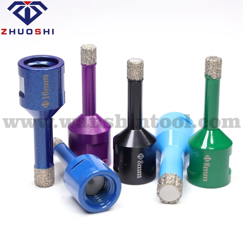 5-18mm vacuum brazed diamond drill bits M14 Tile hole saw diamond core bits drill for tile granite marble drill