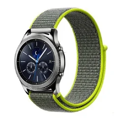 20mm Replacement Strap For Samsung Galaxy Active 2 Soft Breathable Sport Nato Nylon Loop Watch Band
