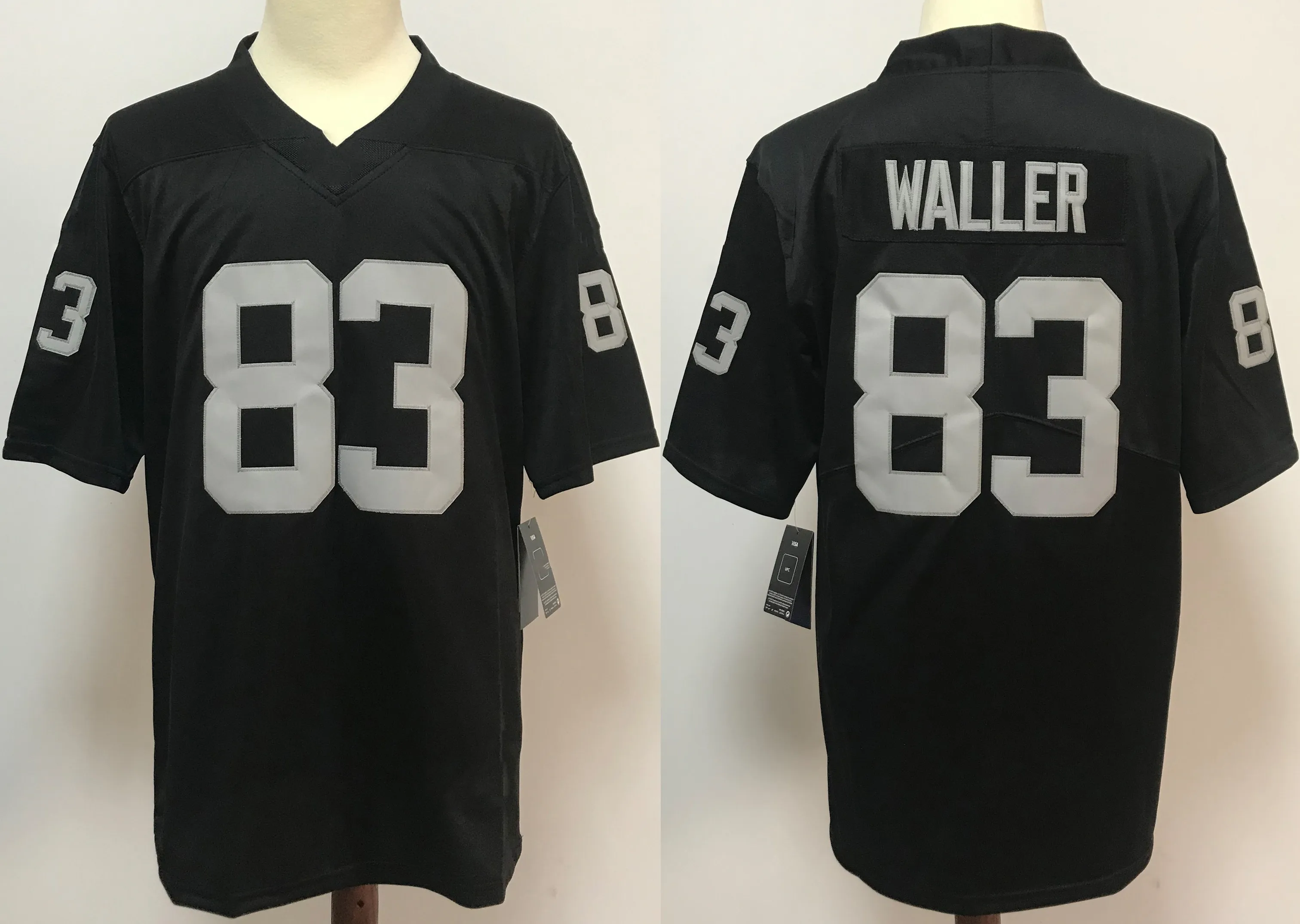 Wholesale Best Quality Custom Las Vegas Stitched American Football Jerseys 28 Jacobs 83 Waller 34#