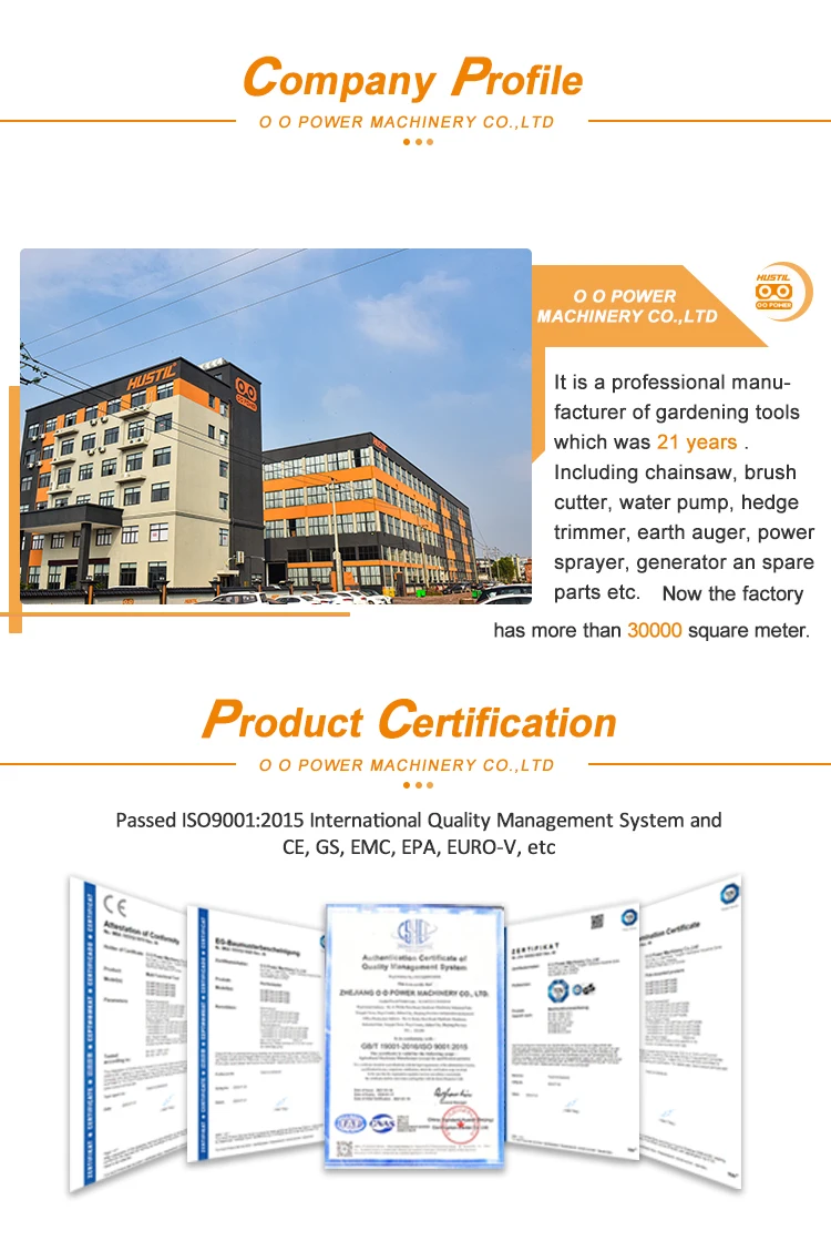 CE Certificated Gasoline Brush Cutter CG520 52cc Petrol Cut Grass Machine Power String Trimmer Performed CG430 43cc