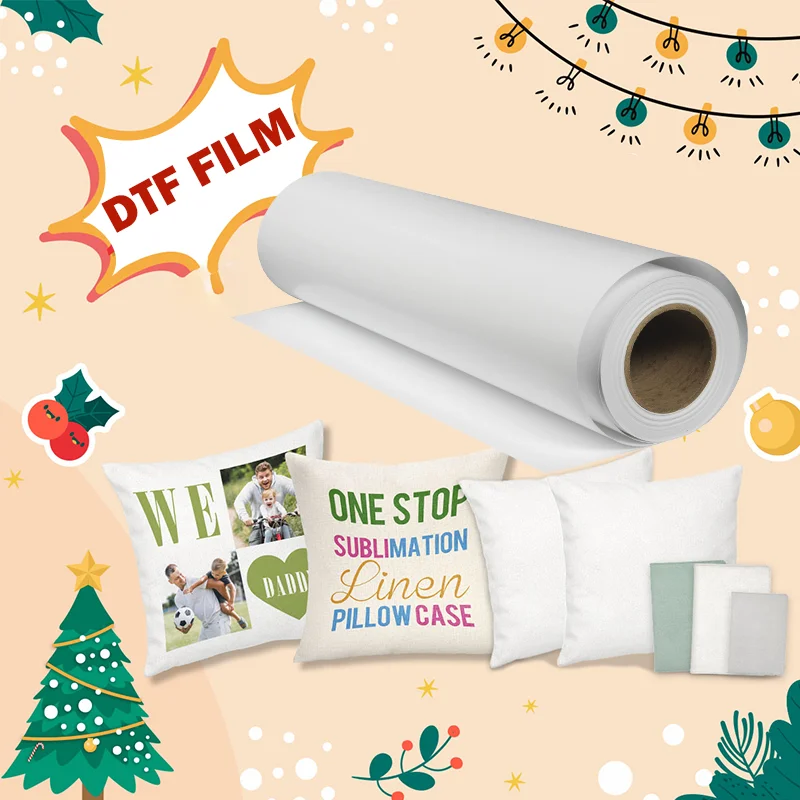 transparent clear pet film transfer film textile