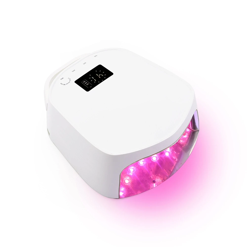 New Arrival 96W Rechargeable Cordless Pro Cure LED Nail Lamp Sun UV Led Gel Dryer Nail Lamp For Salon Manicure