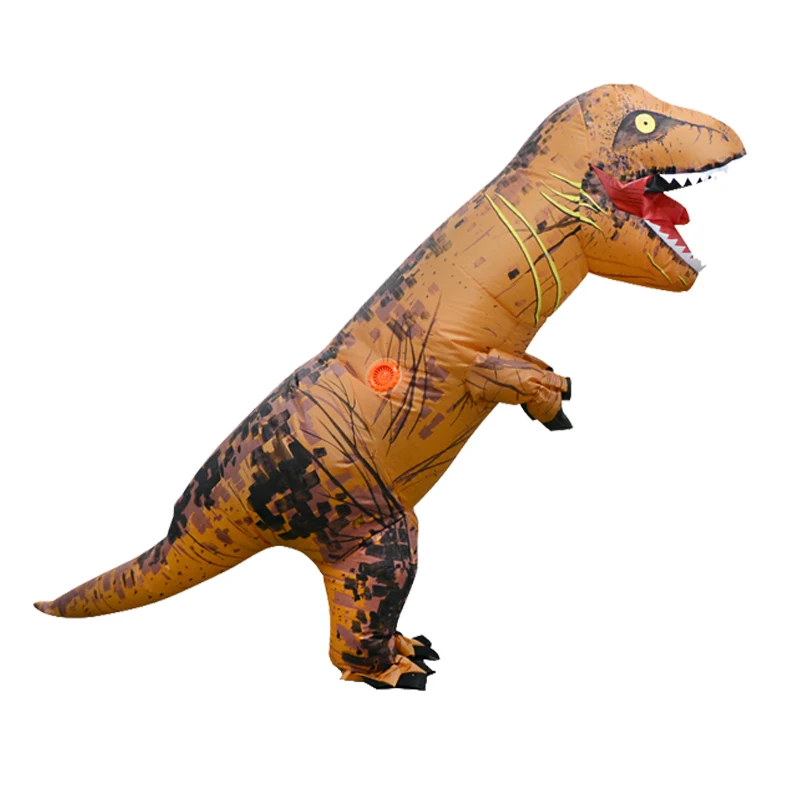 Ходящий костюм трекса динозавра для взрослых T Rex Indominus