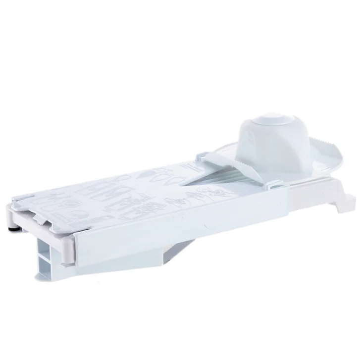 V shape mandoline blades manual plastic vegetable slicer with variable blades