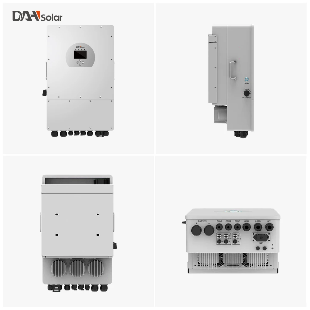 Stock for EU and Ukraine SUN-12K-SG04LP3-EU 12kW Deye Hybrid Inverter 3 Phase 12kw Household Single Phase Electric Solar System