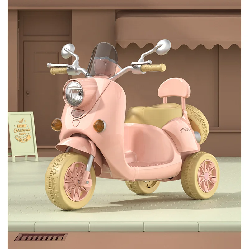 new arrival children ride on toys kids electric motorcycle 6V4A and good quality Single drive