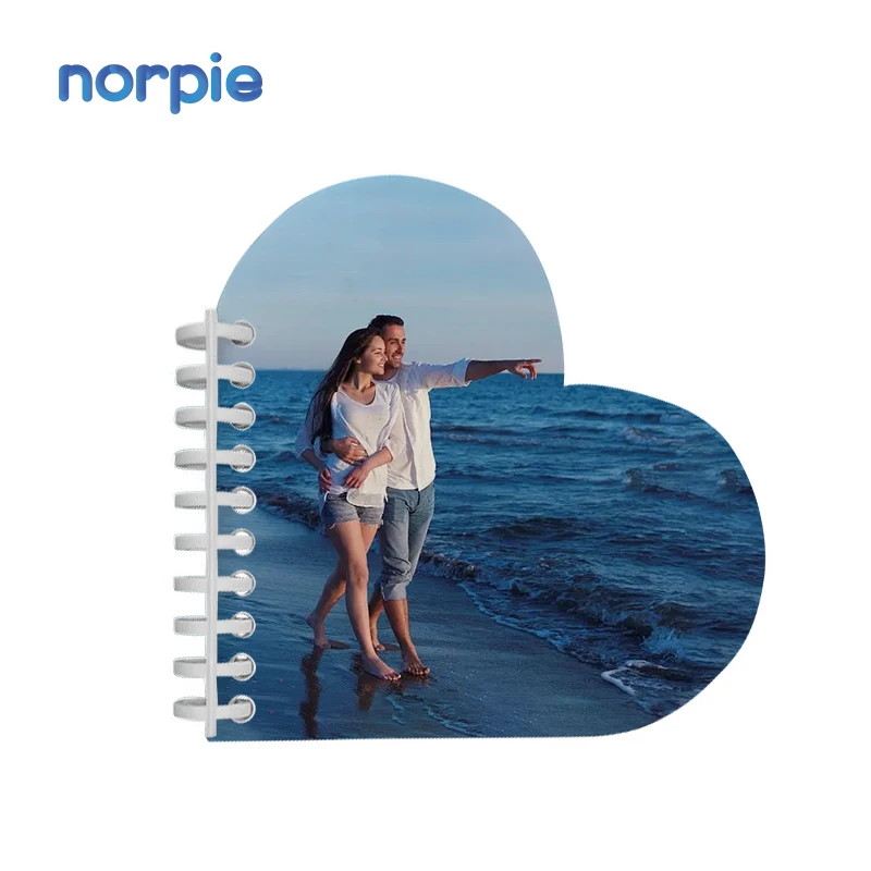 New Sublimation FRP Photo Book Personality Heat Transfer Double Sided Printing Frp Diy Loose Leaf Book for Valentine's Day