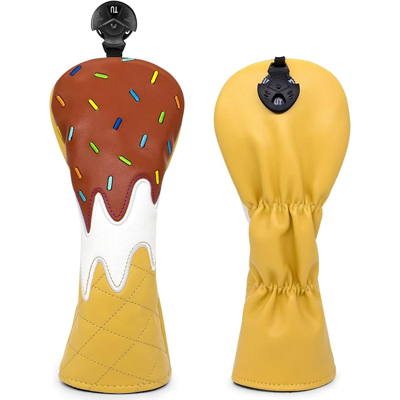 Embroidery Golf Head Covers Set for Golf Enthusiasts