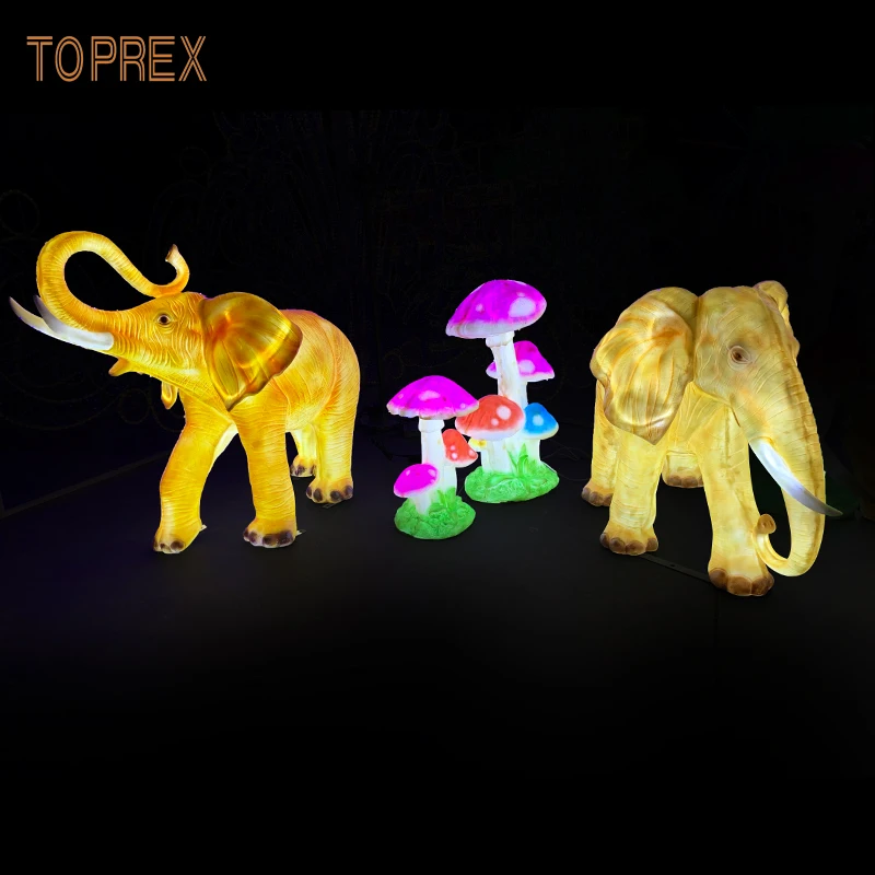  Toprex 3d УФ светодиод рассеивающий Поликарбонат полимерный материал Скульптурное украшение со