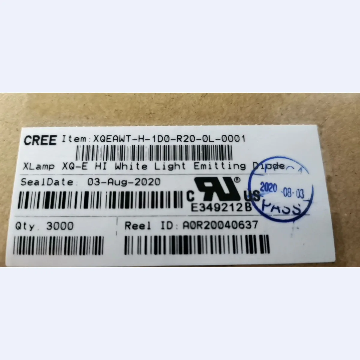 New and Original  1616 size 3W 1A  XQ-E HI  XQE HI Series higher power LED Diode High Intensity  Led Chip