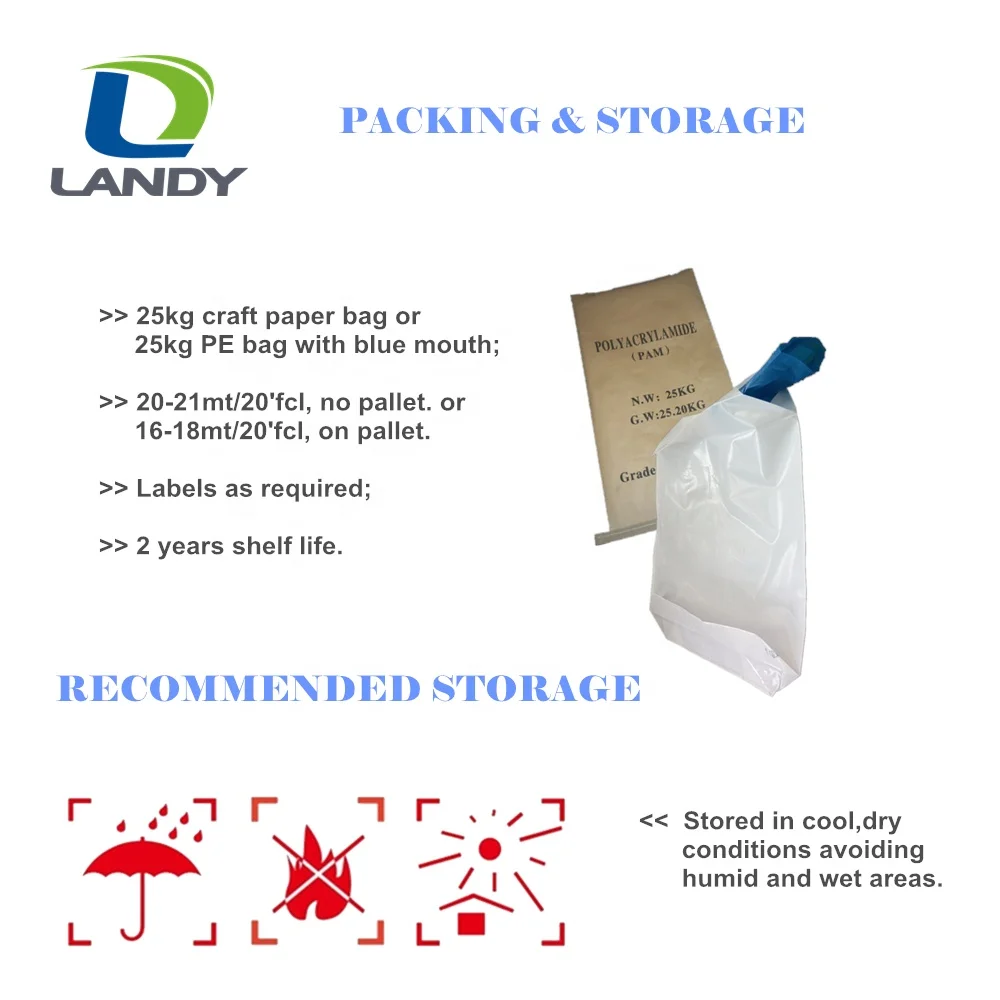 
WASTE WATER TREATMENT CHEMICALS FLOCCULANT CATIONIC COAGULANT PAM POWDER 