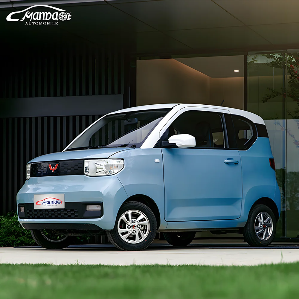 Wuling Hongguang Mini EV Macaron 2023 2024 Новый 4 сиденья 170 км небольшой электромобиль электродвигатель продажи электромобиля