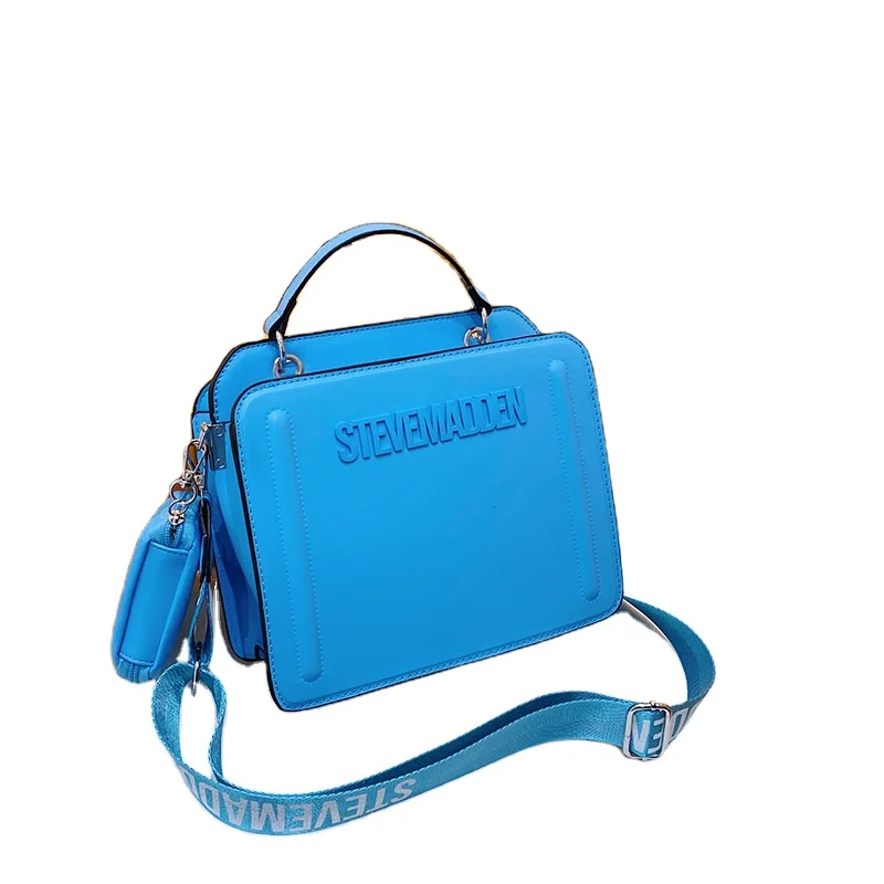 Fashion waterproof square Lightweight PU famous brand women shoulder crossbody bag handbag