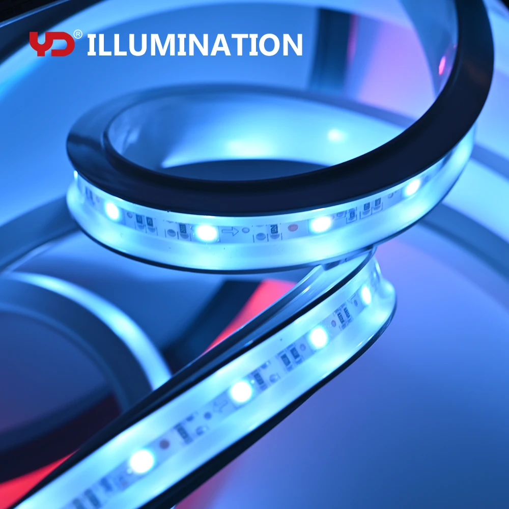 15W RGBW Addressable Led Strip DC24V Neon Led Strip Light With Controller DMX512