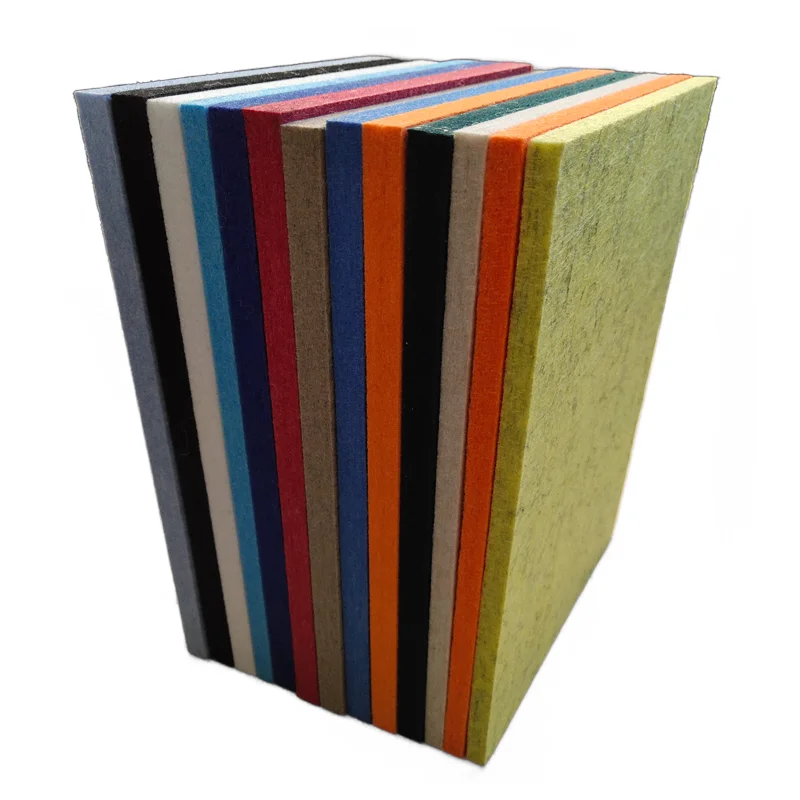 Hot Sale Colorful Acoustic Panels High Acoustic Performance Made of Polyester Fiber