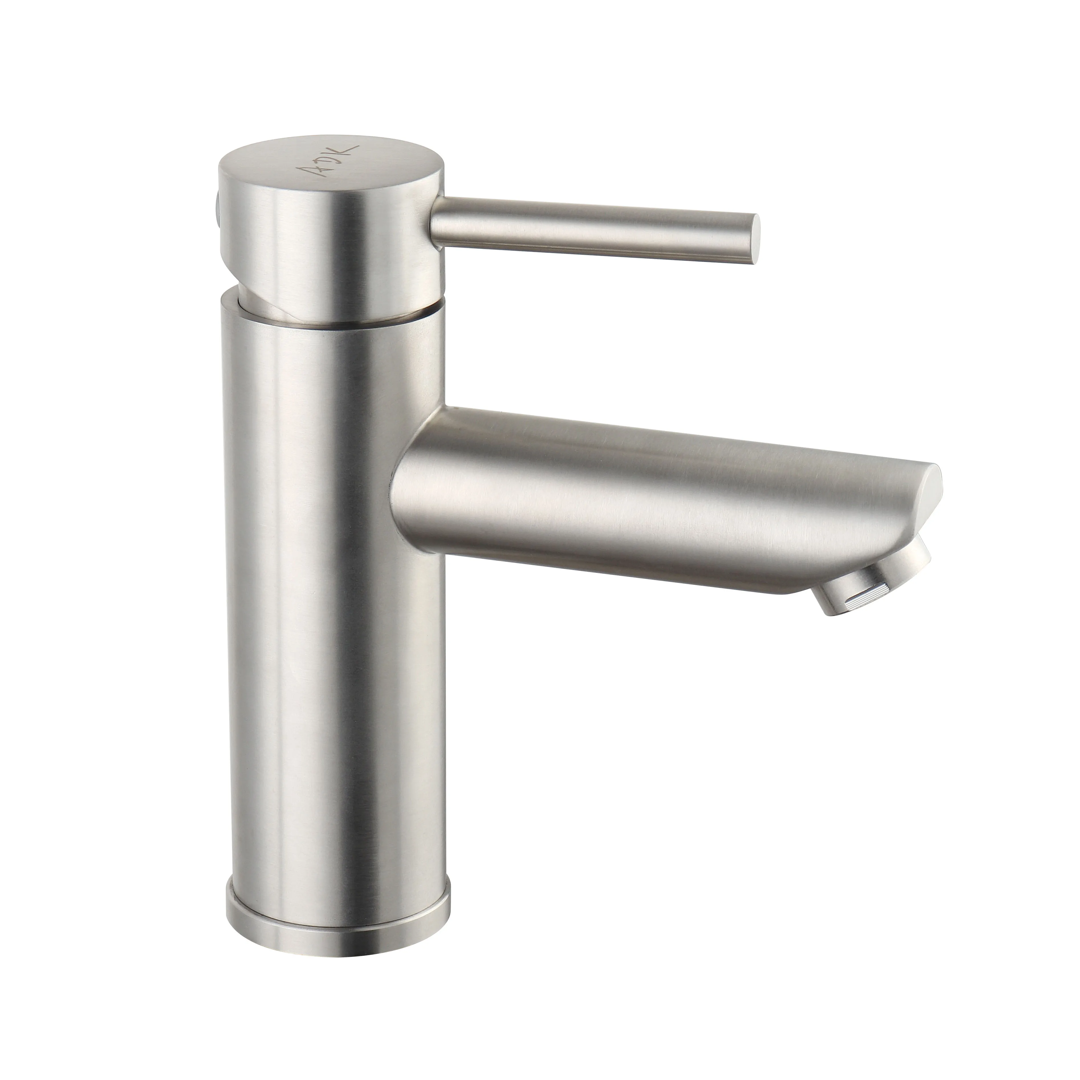 Easy fast install 35MM brushed nickel Deck mounted mixer Classic Lavatory Bathroom Basin Faucet