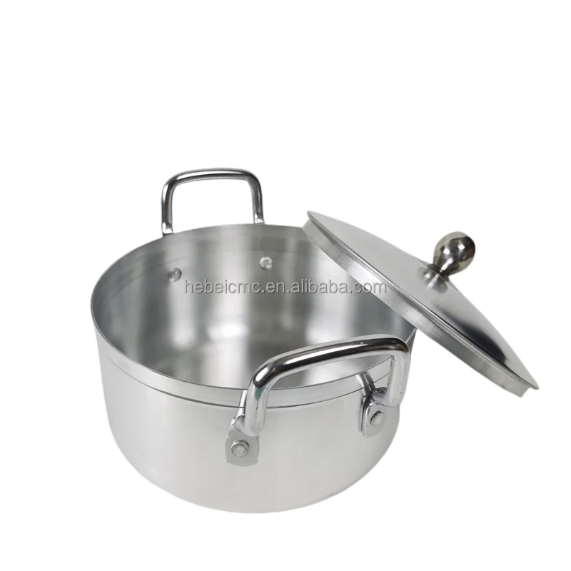 High Quality Africa 7 pcs aluminium cookware sets cooking pot different weight