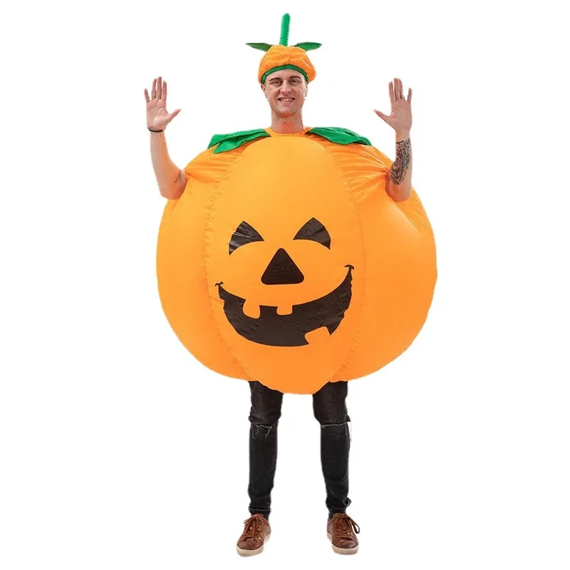 Halloween Party Costumes Pumpkin Clown Inflatable Costume Cow Bear Outfit