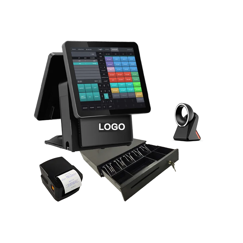 Fast delivery Complete register cash digital wallet payment system sale pos 15 inch pos retail system