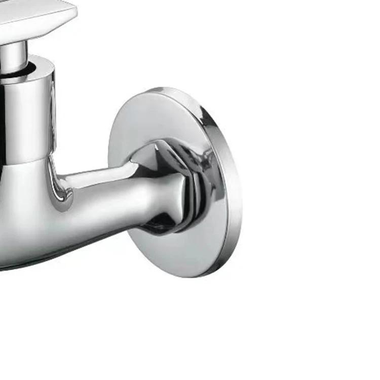 China Manufacture Wall Mounted Brass Bathroom Bibcock Taps Brass Bibcock Water Tap