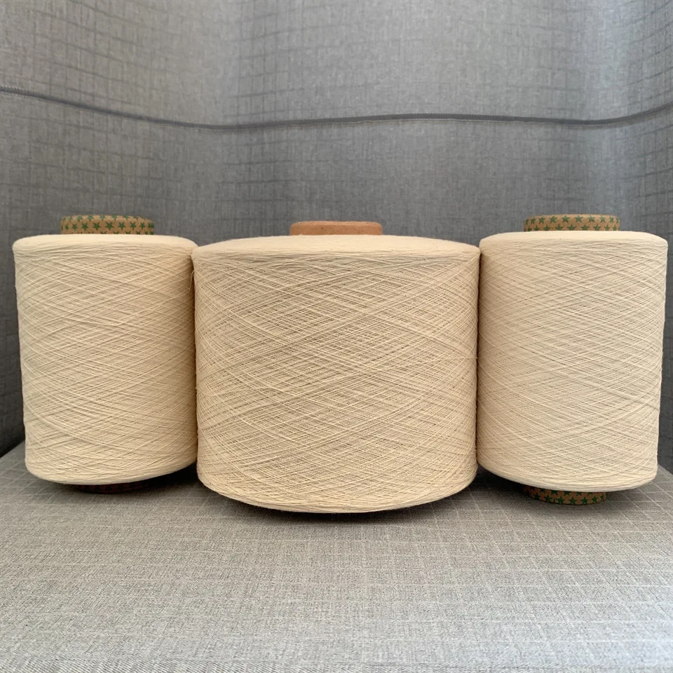 open end cotton yarn 6S/8S/12S  White Cotton Yarn from China 100%Cotton yarn for  knitting