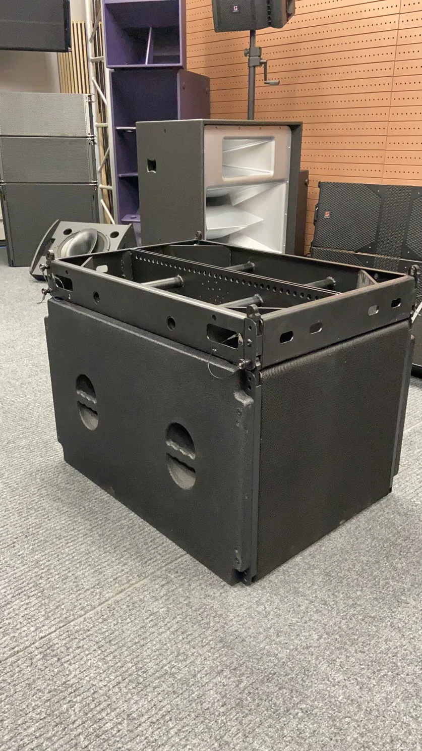 Lase Sound factory custom LAVR32 neodymium 18 inch woofer front 14 inch woofer back sub professional dj bass subwoofer