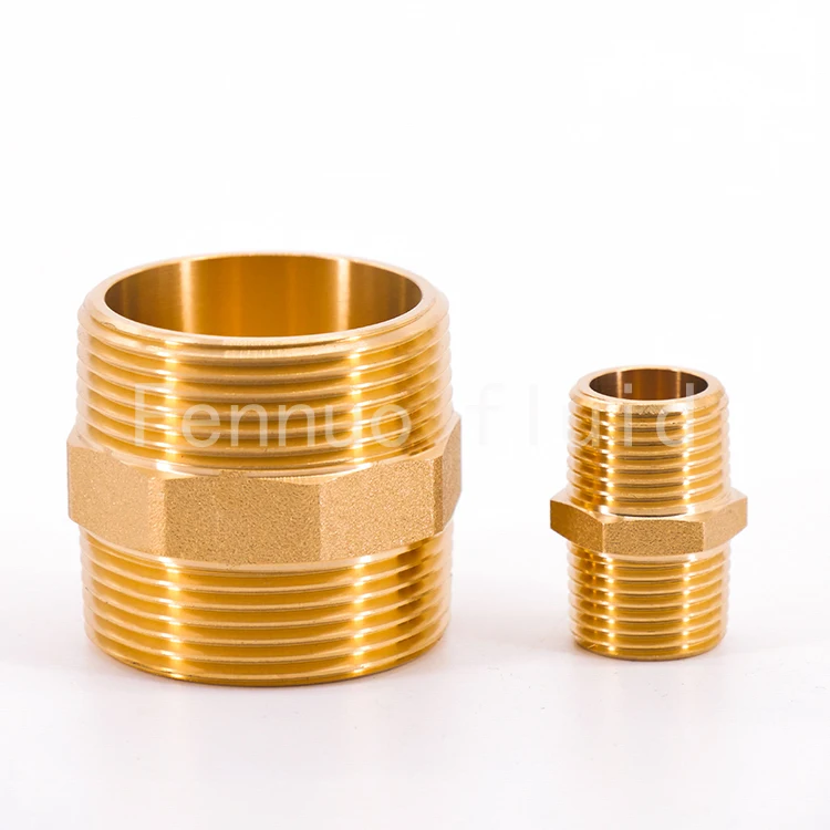 Brass quick connect hydraulic tube and pipe threaded connector hose fittings manufacturer suppliers in Donguan
