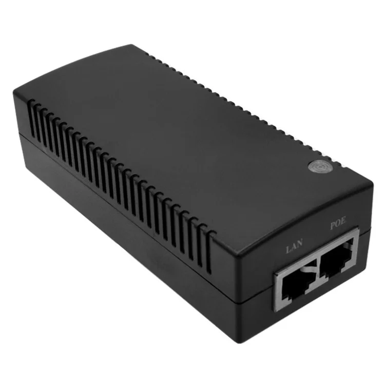 10/100/1000Mbps desktop type POE adapter 24V 1A gigabit POE