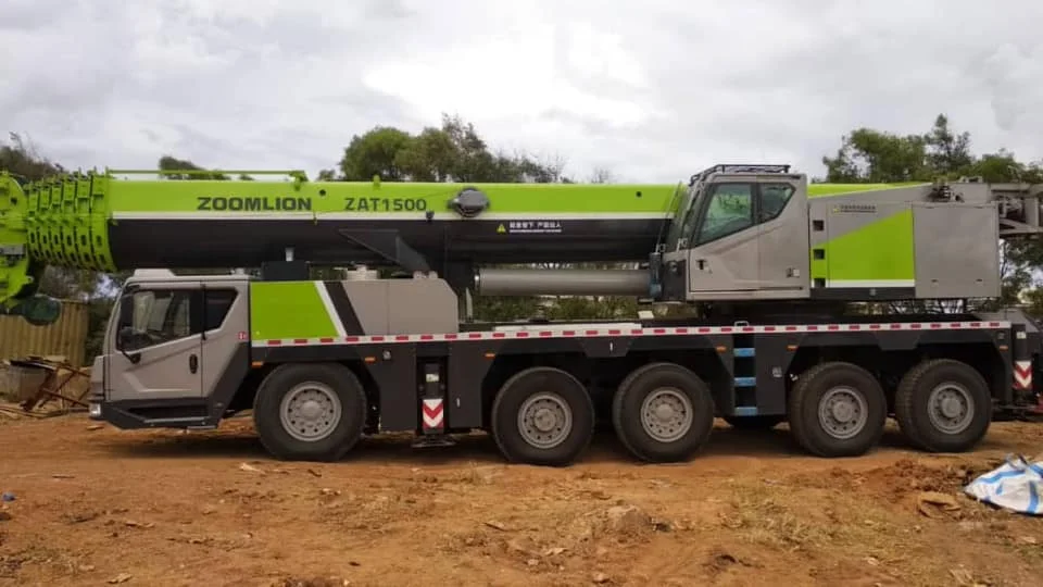 Zoomlion Zat1500 all terrain truck crane 150 ton mobile crane price