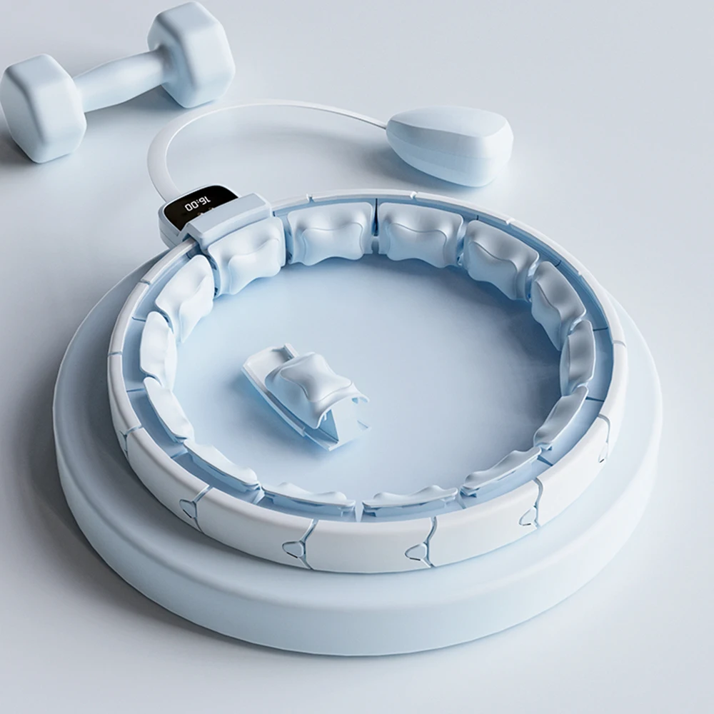 Умное регулируемое утяжеленное кольцо для фитнеса с 16 соединениями