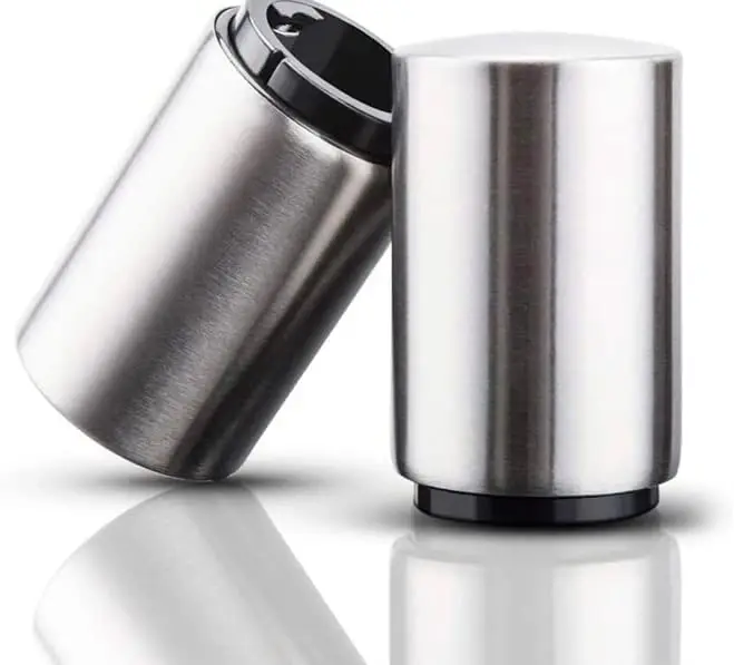 Amazon Hot Sale Automatic Beer Opener Press Pop Lid Push Down Beer Soda Cap Opener